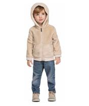 Casaco Infantil Trick Nick Menino Pelo Bege 1095072 Casaco Infantil Trick Nick Menino Pelo Bege 1095072