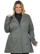 Casaco Inglês Plus Size Fenomenal Casaco Inglês Plus Size Fenomenal