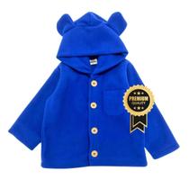 Casaco Jaqueta Infantil Peluciado Liso Inverno Casaco Jaqueta Infantil Peluciado Liso Inverno