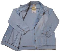 Casaco / Jaqueta Jeans Luxo Juvenil Unissex Elastano Rf 2768 Casaco / Jaqueta Jeans Luxo Juvenil Unissex Elastano Rf 2768