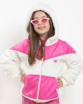 Casaco / Jaqueta Juvenil Menina Forrada Inverno Capuz K018.1