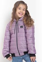 Casaco Jaqueta Menina Infantil Forrada Glitter Lessa K025
