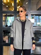 Casaco jenny unico grafite Casaco jenny unico grafite