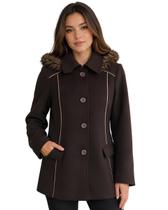 Casaco lã malise feminino ref:mal417926 Casaco lã malise feminino ref:mal417926