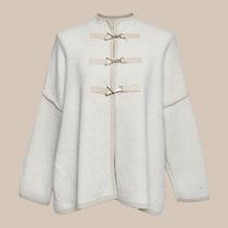 Casaco Lapela Tricot Feminina Casaco Lapela Tricot Feminina