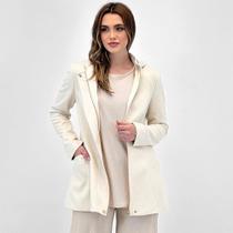 Casaco Malise 7/8 em Malha Executive com Capuz Feminino Casaco Malise 7/8 em Malha Executive com Capuz Feminino