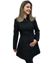 Casaco malise 7/8 feminino ref: mal4666