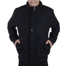 Casaco Masculino Broken Rules Médio Preto - 510092 Casaco Masculino Broken Rules Médio Preto - 510092