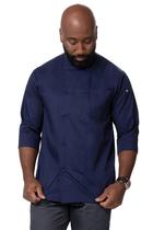 Casaco masculino Chef Coat Chef Works Morocco Navy GG