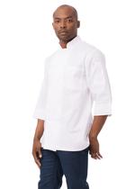 Casaco masculino Chef Works Marrocos branco grande