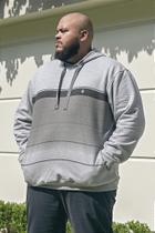 Casaco Masculino Com Capuz e Forro Dockston - Inverno Casual Cinza