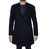 Casaco Masculino Peleteria Cordeiro Lã Preto - 3045
