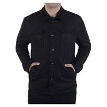 Casaco Masculino Pellini Suede Preto - PL2290 Casaco Masculino Pellini Suede Preto - PL2290