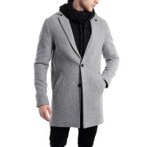 Casaco Masculino Spirito Santo Sobretudo Shelb Cinza - 116013