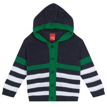 Casaco masculino verde tricot kyly