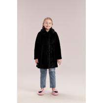Casaco Menina Petit Cherie em Pelo na cor Preta
