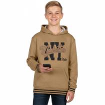 Casaco Menino Juvenil And.go em Moletom Copenhagem Felpado na cor Rust Tamanho:14 Casaco Menino Juvenil And.go em Moletom Copenhagem Felpado na cor Rust Tamanho:14