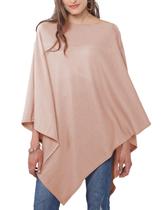 Casaco Miss Shorthair Shawl Wrap Poncho de malha macia cáqui Casaco Miss Shorthair Shawl Wrap Poncho de malha macia cáqui