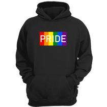 Casaco moletom bandeira lgbt pride orgulho blusa de frio