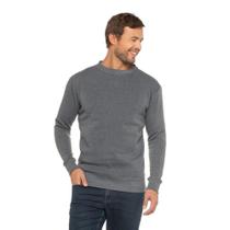 Casaco Moletom Basic+ Poliéster Masculino Mescla