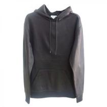 Casaco moletom com capuz preto gg - basic+