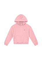 Casaco Moletom com Capuz Rosa Menina Brandili