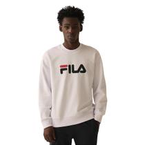 Casaco Moletom Fila Comfort Letter III Masculino Branco Casaco Moletom Fila Comfort Letter III Masculino Branco