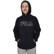 Casaco Moletom Fila Letter Outline Winter Masculino Casaco Moletom Fila Letter Outline Winter Masculino