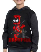 Casaco Moletom Infantil Bartpool Deadpool The Simpsons Casaco Moletom Infantil Bartpool Deadpool The Simpsons