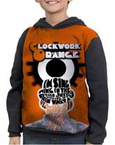 Casaco Moletom Infantil Clockwork Orange Laranja Mecânica