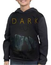 Casaco Moletom Infantil Dark Caverna Do Tempo