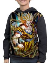 Casaco Moletom Infantil Dbz Goku Super Sayajin Dragon Ball Casaco Moletom Infantil Dbz Goku Super Sayajin Dragon Ball