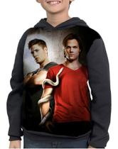 Casaco Moletom Infantil Dean Sam Winchester Supernatural Casaco Moletom Infantil Dean Sam Winchester Supernatural