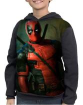 Casaco Moletom Infantil Desenho Jogo Deadpool Filme Casaco Moletom Infantil Desenho Jogo Deadpool Filme