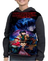 Casaco Moletom Infantil Desenho Serie Stranger Things Casaco Moletom Infantil Desenho Serie Stranger Things