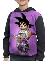 Casaco Moletom Infantil Dragon Ball Super Goku Criança Casaco Moletom Infantil Dragon Ball Super Goku Criança