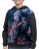 Casaco Moletom Infantil Game Of Thrones Daenerys Targarye Casaco Moletom Infantil Game Of Thrones Daenerys Targarye