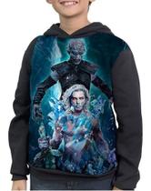 Casaco Moletom Infantil Game Of Thrones Rei Da Noite Casaco Moletom Infantil Game Of Thrones Rei Da Noite