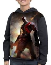 Casaco Moletom Infantil God Of War Kratos Deus Da Guerra