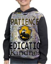 Casaco Moletom Infantil Harry Potter Lufa Lufa Hufflepuff Casaco Moletom Infantil Harry Potter Lufa Lufa Hufflepuff