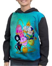 Casaco Moletom Infantil Hora De Aventura Adventure Time