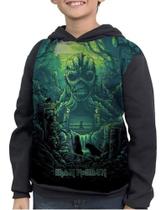 Casaco Moletom Infantil Iron Maiden A Besta Despertou