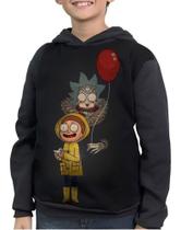 Casaco Moletom Infantil It A Coisa Rick And Morty Pennywise Casaco Moletom Infantil It A Coisa Rick And Morty Pennywise
