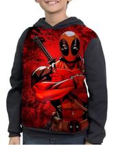 Casaco Moletom Infantil Jogo Deadpool Filme Desenho Casaco Moletom Infantil Jogo Deadpool Filme Desenho