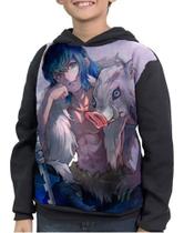 Casaco Moletom Infantil Kimetsu No Yaiba Inosuke Hashibira