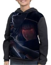 Casaco Moletom Infantil Naruto Itachi Uchiha Akatsuki