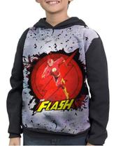 Casaco Moletom Infantil O Flash Colorido