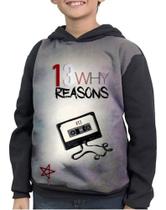 Casaco Moletom Infantil Os 13 Porquês 13 Reasons Why