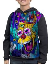 Casaco Moletom Infantil Palhaço Krusty Os Simpsons