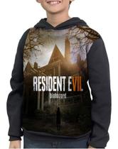 Casaco Moletom Infantil Resident Evil 7 Biohazard Full Print